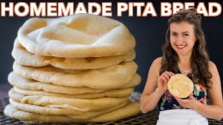 Pita Bread Recipe 2 Easy Ways [upl. by Dylan760]