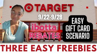 Target Deals 922928 Couponing At Target This Week 3 FREEBIES Easy Gift Card Scenario [upl. by Hewe]