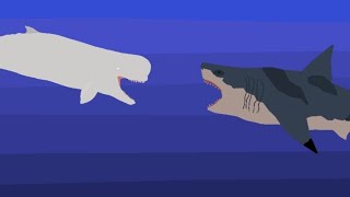 Megalodon vs livyatan stick nodes [upl. by Naghem758]