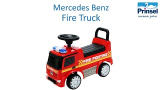 Mercedez Benz Fire Truck Video de Armado [upl. by Richelle]