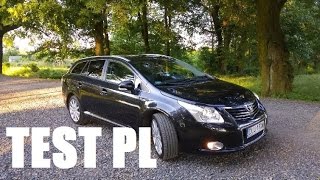 2009 Używana Toyota Avensis T27 III 22 DCAT 177 KM Test PL [upl. by Ausoj]