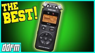 Best Microphone for YouTube  Tascam DR05 v2 Digital Audio Recorder Review [upl. by Rednasela68]