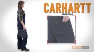 Carhartt Denim Bib Overalls  Unlined For Women [upl. by Eittam]