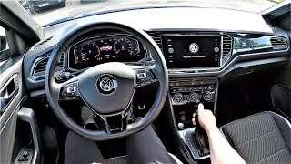 Volkswagen TRoc Sport 15 150HP POV Test Drive GoPRO driving Relax city drive VW TRoc [upl. by Camile]