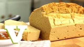 Gluten Free Chickpea Bread Food For All 2 [upl. by Anirat]