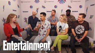 Magnum PI Jay Hernandez Hesitated Before Taking His Role  SDCC 2018  Entertainment Weekly [upl. by Quentin26]