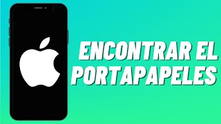 Cómo encontrar el portapapeles en iPhone [upl. by Atiuqrehs]