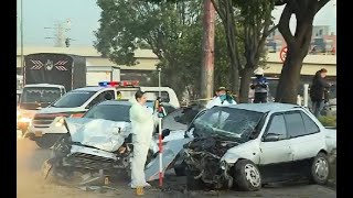 Una persona murió en violento accidente en Bogotá [upl. by Janus]