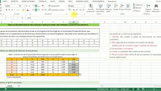 Tabla de distribución de frecuencias y gráficos para variable cuantitativa discreta en Excel [upl. by Phedra20]