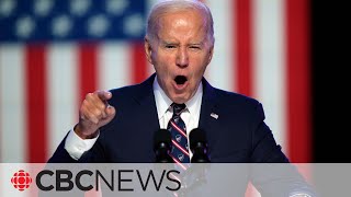 Biden takes aim at Trump in campaign speech [upl. by Ecnedurp596]