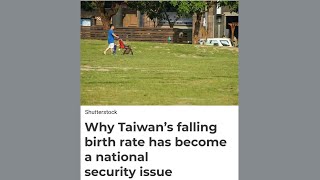 Taiwans Declining Birth Rate has Become a National Security Issue [upl. by Ttimme]