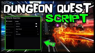 UPDATE  Dungeon Quest Script 2023 Very OP 🔥 [upl. by Abbotson]