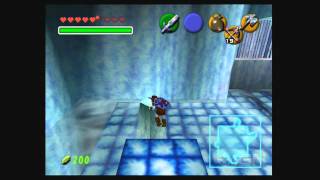 Ice Block Puzzle  Zelda Ocarina of Time  Ice Cavern  Part 148 [upl. by Hurless]