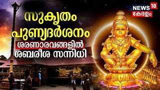 Sabarimala Mandala Pooja 2024 LIVE  ശബരിമലയിൽ ദീപാരാധന  Sabarimala Deeparadhana  Pampa [upl. by Kial]