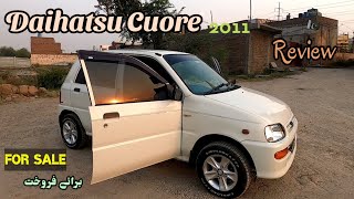 Daihatsu Cuore 2011 Review  Daihatsu Cuore Cx ECO Automatic Detail Review  Curoe For Sale [upl. by Grindle680]