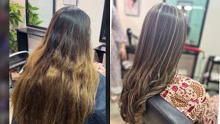 Hair color transformation [upl. by Trilly]