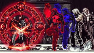 KOF Mugen Yagami AD Vs Super Rugal Team [upl. by Anigar]