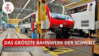 Über 1000 Teile Wie die Modernisierung von Zügen in der Schweiz funktioniert  SBB Werk Olten [upl. by Hayes14]