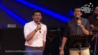 BAANIGONDU ELLE ELLIDE  MP Tejasvi Surya amp Vijay Prakash  58th Bengaluru Ganesh Utsava 2020 [upl. by Fagin]