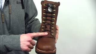 Georgia Farm and Ranch Lacer Work Boots Style  G7014 [upl. by Zabrine439]