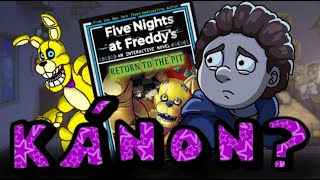 Je FNaF Into the pit game kánon  Five Nights at Freddys teorie Amazing Arašíd [upl. by Savitt]