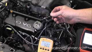 Ford 4wire MAF sensor wiring tests integrity testing [upl. by Bowyer]