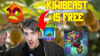 Kiwibeast Redemption Arc NOW FREE  Plants VS Zombies 2 [upl. by Quiteria30]