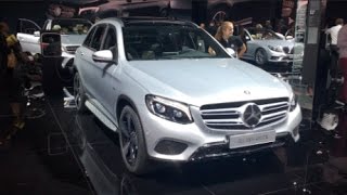 MercedesBenz GLC 350 e 4MATIC 2016 In detail review walkaround Interior Exterior [upl. by Anjanette]