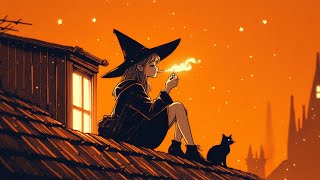 Aesthetic Halloween Lofi 🎃 Chill Autumn Lofi Hiphop amp Fall Lofi Hiphop Fall Lofi for Witches [upl. by Alleris]