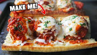 THE GREATEST MEATBALL SUB RECIPE [upl. by Schinica]