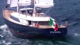 Perini Navi  56m SY Fidelis [upl. by Elnukeda771]