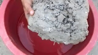 ASMR Big chums very hard and water crumbling asmrdoublecrunch finedirtcrunch [upl. by Aicilf]