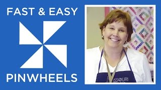 Learn to Make Fast and Easy Pinwheels with Jenny Doan of Missouri Star Instructional Video [upl. by Zachery]