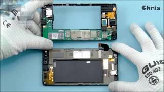 Lumia 730 disassembly steps [upl. by Adnilemre]