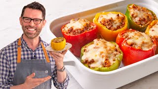 Easy Stuffed Peppers Recipe [upl. by Ericka]