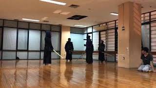 Kendo drills  combo strikes  Kendo Jakarta Kabutowari kendo club [upl. by Eehsar]