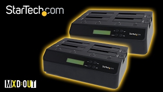 StarTech 4 Bay Hard Drive Docking Station Review [upl. by Padraig]