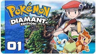 Pokémon Diamant  On Part A LAventure 01 Lets Play [upl. by Yoshiko]