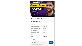 Coupon code for cohort 3 Discount [upl. by Noryak184]