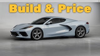 2022 Corvette Build and Price [upl. by Ydac]