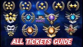 All Tickets Guide  Enhance Potential  Enhancement  Uniform  Rankup  Mega 6⭐ T2 MFF HINDI INDIA [upl. by Annoyi776]