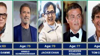 Action Stars Then and Now Real Age and Name [upl. by Nedrah]