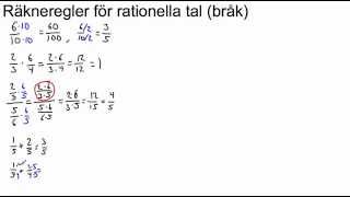 Rationella tal [upl. by Debee]