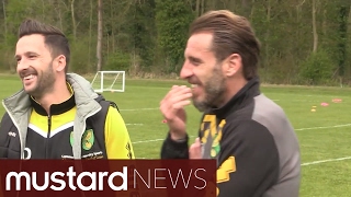 Norwich City legends give young fans a taste of academy life [upl. by Yearwood568]