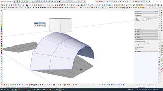 SketchUp tips스케치업 전개도 루비들객체 다리미질 형태로 만들기 [upl. by Anoif]