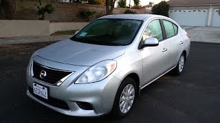 2013 Nissan Versa SV Review [upl. by Nolyd]