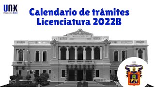 Calendario de trámites UDG Licenciatura 2022B  6 pasos para ser admitido [upl. by Benjamin]