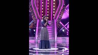 Shivangi Sing Kanna Kattu podhum songSuper Singer shivangi song performanceShivangi songSivaangi [upl. by Dodge]