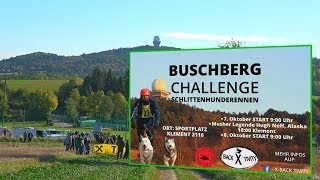 BUSCHBERG CHALLENGE Schlittenhunderennen 2017 Tag 1 in Klement [upl. by Harmon]