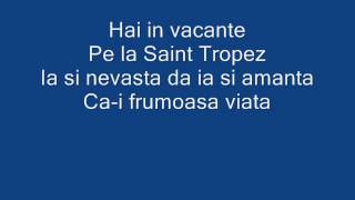 Florin Salam Saint Tropez Lyrics [upl. by Niajneb]